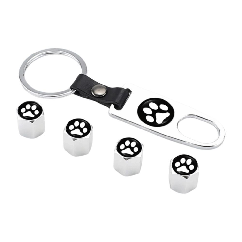 

Durable Tire Valve Covers Universal Fit Valve Cap Car Accessories Valve Covers Trucks срібний