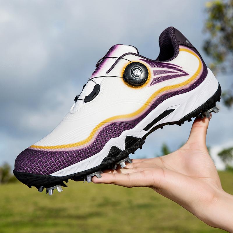New Men Golf Shoes Lightweight Male Golfers Sneakers Comfortable Cushioning Shoes for Golfing