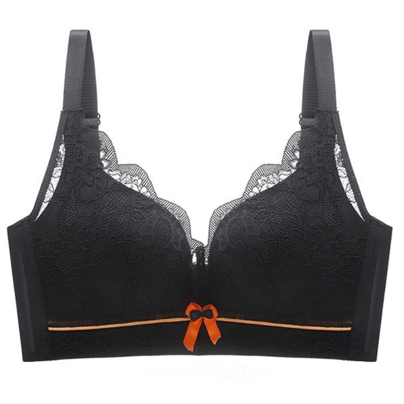 Nová krajková latexová podprsenka Dívčí oblečení Collect Boční prsa Nastavitelná neocelová kroužková podprsenka