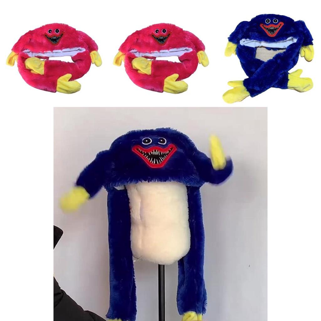 Multi-purpose Plush Cap Huggy Wuggy Hat And Toy In One