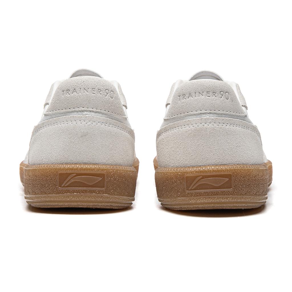 Li Ning YUNCHUAN 2 Slip Resistant, Abrasion Resistant, Lightweight Low top German Army Trainers Women's White Gray AGCV338-10