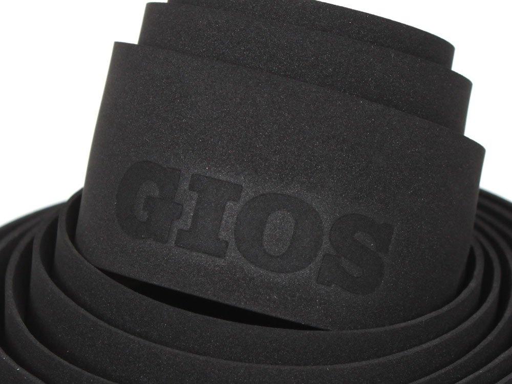GIOS Bar Tape Embossed Logo Black