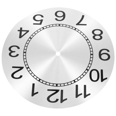 Cadran d'horloge murale à disque, cadrans, panneau de remplacement à faire soi-même, horloge sur pied/grand-père, plaque ronde