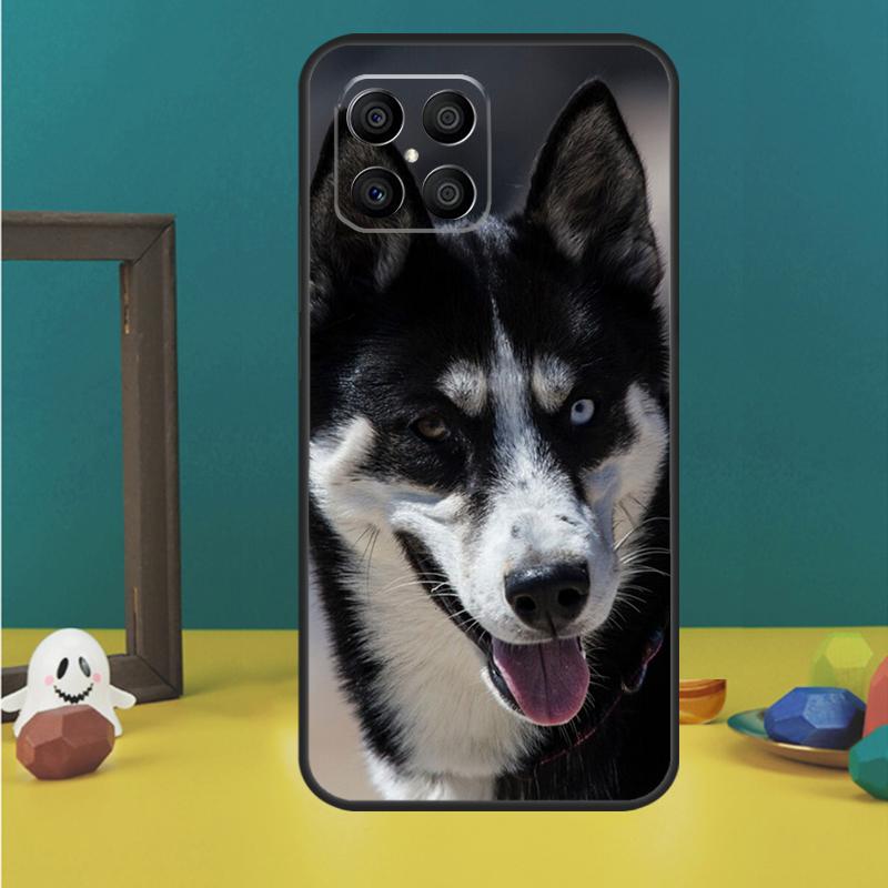 Siberian Husky Sled Dog Case For Honor 200 Pro X9b X9a X8b X8a X8 X9 X9c 50 70 90 Lite Honor Magic 5 6 7 Pro Cover