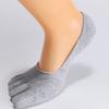 1 Pair Split Toe Socks Comfortable Breathable Cotton Anti-slip Low Cut Socks for Camping