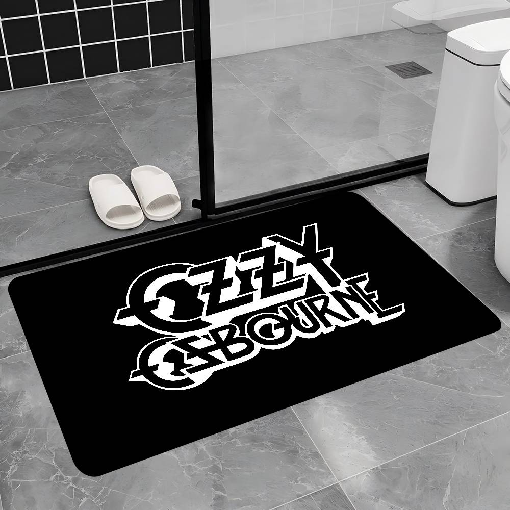 Rock O-OzzyS Osbourne Band Hallway Carpet INS Style Soft Bedroom Floor House Laundry Room Mat Anti-skid Bedside Area Rugs