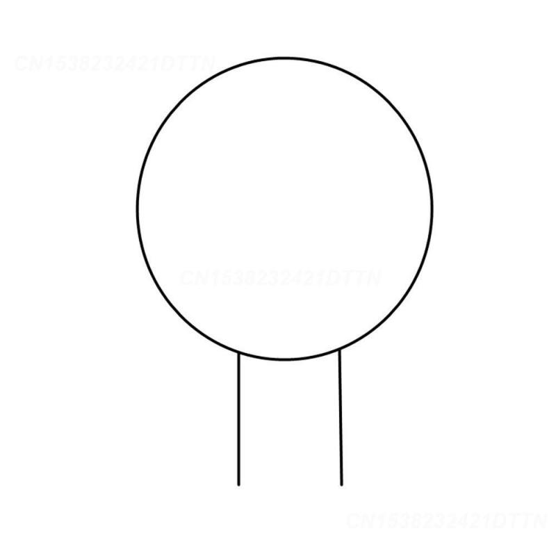Grigliato da Giardino Per Piante in Vaso Supporto Metallico in Ferro per Piante Rampicanti Accessori per Piante Supporto Decorativo per Fiori Pianta Stabile Nero