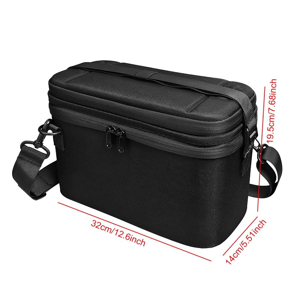 

Carrying Case for Nintendo Switch 2 Portable Storage Bag 2 in 1 S+L Storage Box Shockproof EVA Hard Shell Protective Case чёрный