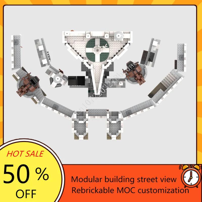 2815PCS The White City of Gondor Modular MOC Creative Street View Model Custom Puzzles Architecture DIY Assembly Model Toy Gift