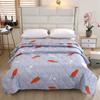 Quilt Comfortable Summer Sleep Brushed Printed Summer  Cool Blanket Skin-friendly Air-conditioning Comforter Bedspread Bed Cover