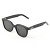 Punk Black Frame Sunglasses Block Glare High Definition Vision Black Shades Glasses Eye Protection Eyewear For Women