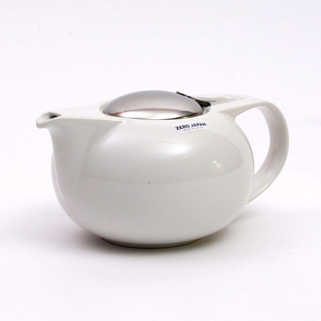 ZERO JAPAN ZEROJAPAN Saturn Teapot R 5 WH (for People) BBN-37 (White)