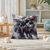 Mobile Suit Gundam Sandrock Gundam Anime Plush Pillow Cover Soft Short Plush Cushion Cover For Sofa Bedroom Home Decor Gift