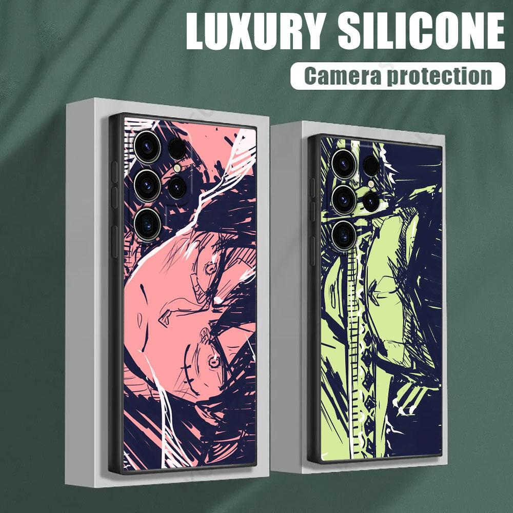One Art Pieces Zoros Anime Phone Case For Samsung Galaxy S25 S24 S23 S20 S21 FE S26 S22 Ultra S26 Plus S25FE Soft Silicone Cover