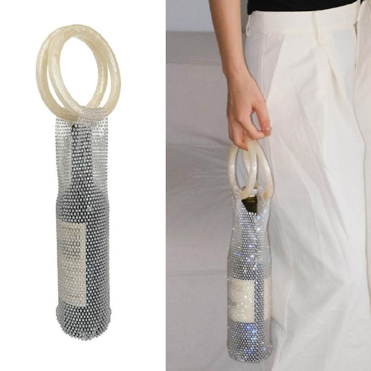 Handwoven Wine Holder Practical Wine Carrier Bag Water Bottle Insulation Bags