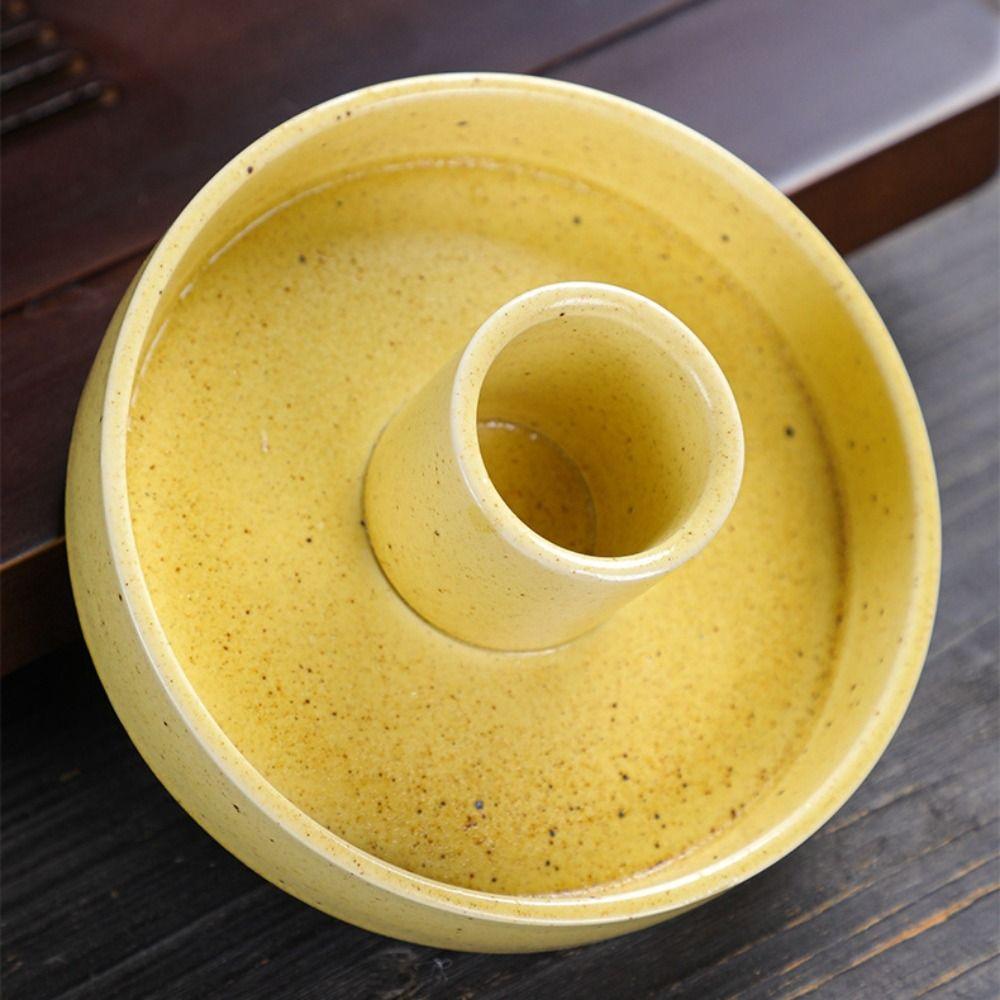 Ceramic Palo Santo Incense Burner Easy To Clean Candlestick Tray Candle Holder Home Decoration