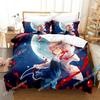 Fashion 3D Print Kawai Girl Beyond the Boundary Beding Set Bedrom Soft Modern Bedspreads Comefortable Soft with Soft Fabric Duvet Cover Pilowcase