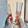10 Styles Goblet Wine Glass Household Glass Champagne Mug High Color Lead-free Champagne Whiskey Cup Heat Resistant
