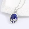 European and American Film and Television Peripherals Vampire Diaries Anti-sunlight Silver-plated Catherine Natural Stone Necklace
