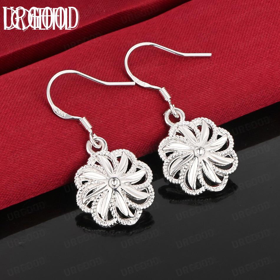 

Ювелирные изделия с подвесками в виде круглой серьги из стерлингового серебра 925 пробы 1.00*1.00cm