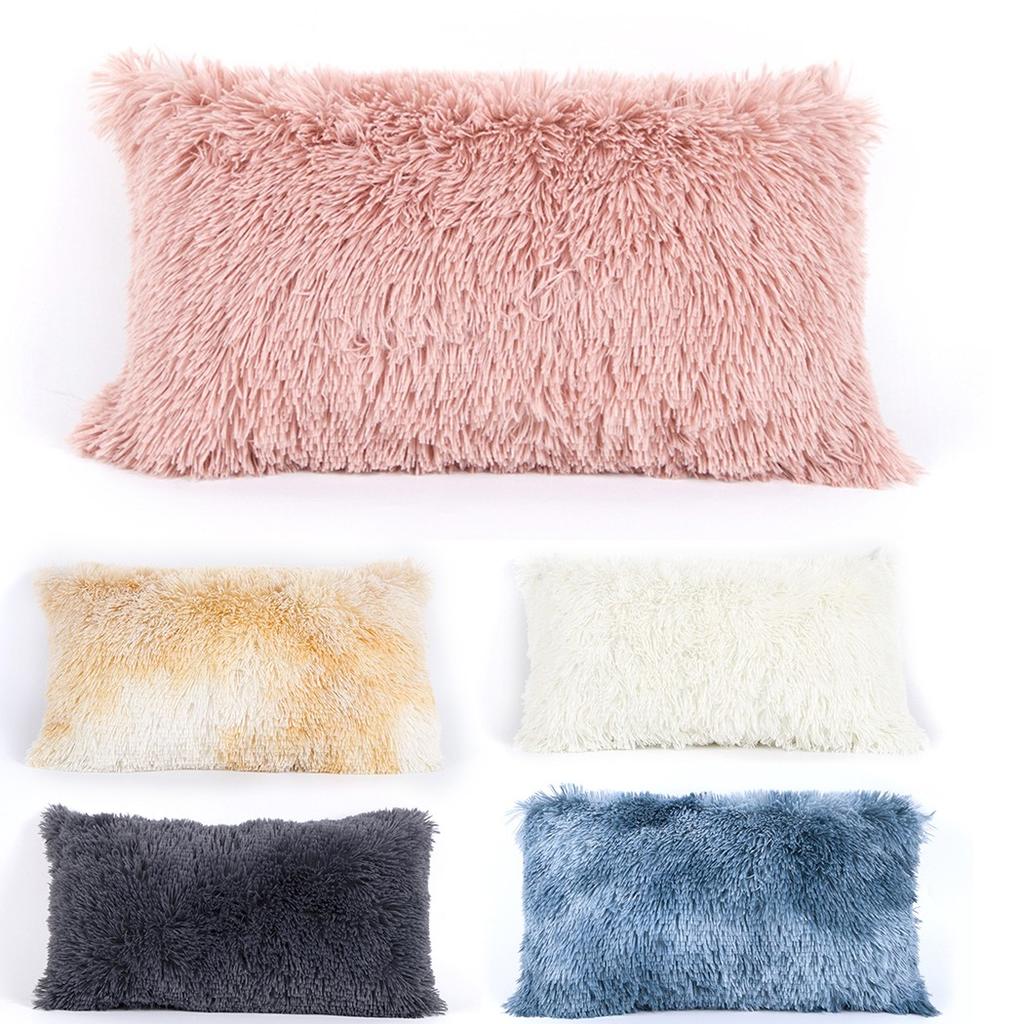 furry pillow cases