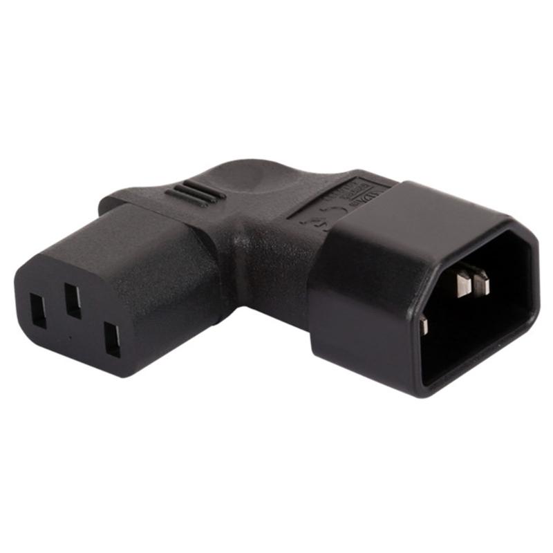 

C14 to IEC320 C13/C5/C7 AC-Power Adapter 3 Terminals Socket Adapter Male to Female Wire-free Power Connector Adaptor