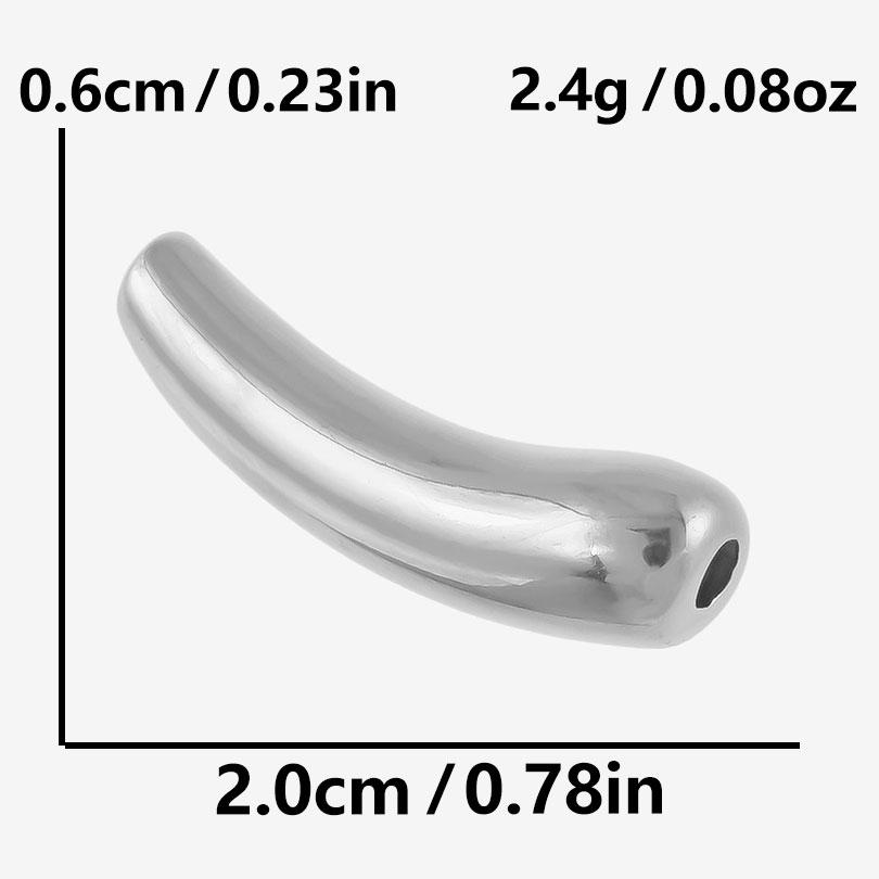 High Quality Irregular 304 Stainless Steel Beads For Jewelry Making Supplies No Fade Waterproof Moon Heart Star Bead Accessories