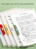 A4 Rotating Lever Arch File: Transparent Storage Folder for Students