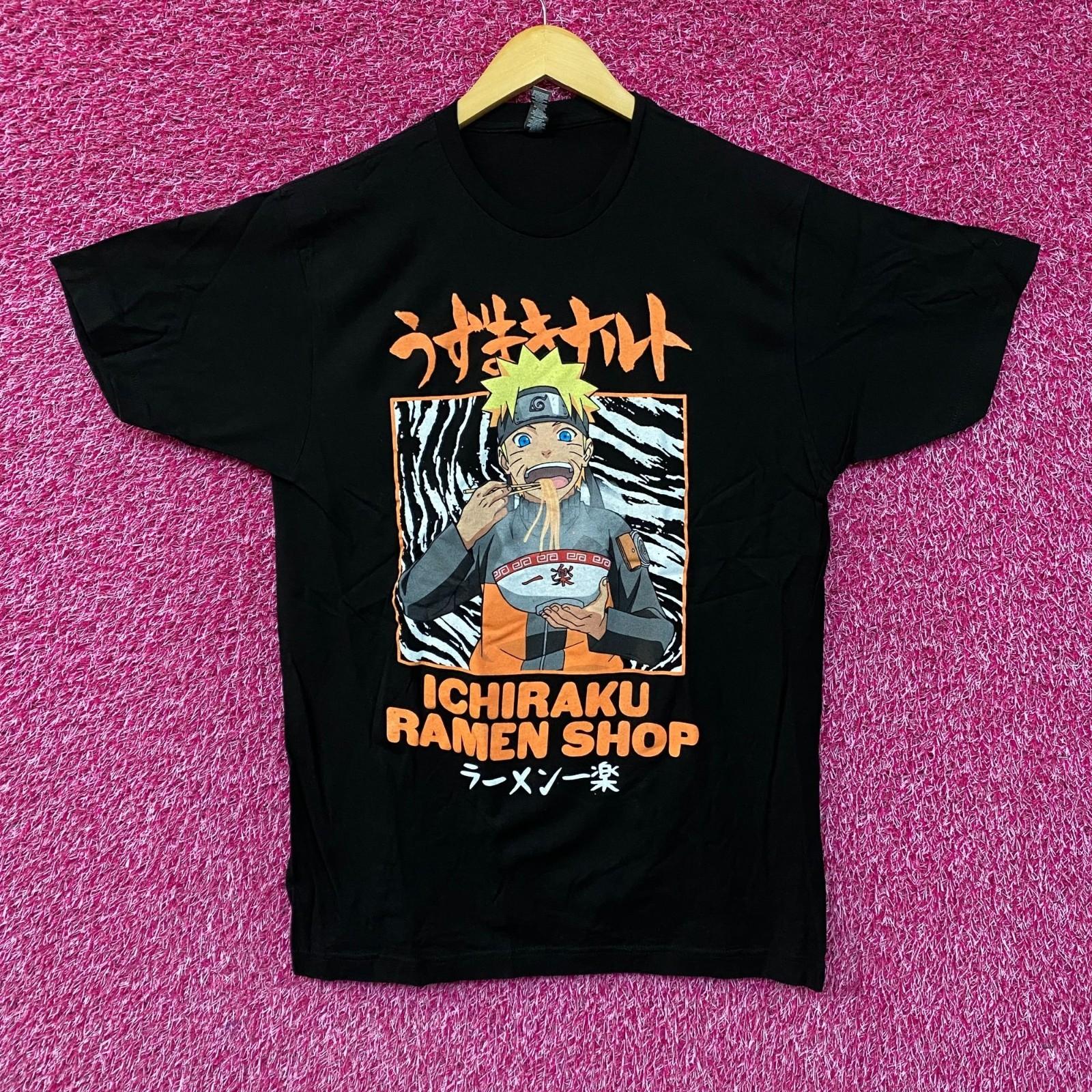 Naruto Uzumaki Ichiraku Ramen Shop Anime T-Shirt Large S