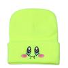 Schoolboy Autumn and Winter Star Kirby Cute Knitted Hat Women's Outdoor Pullover Warm Hat Wool Hat Cartoon