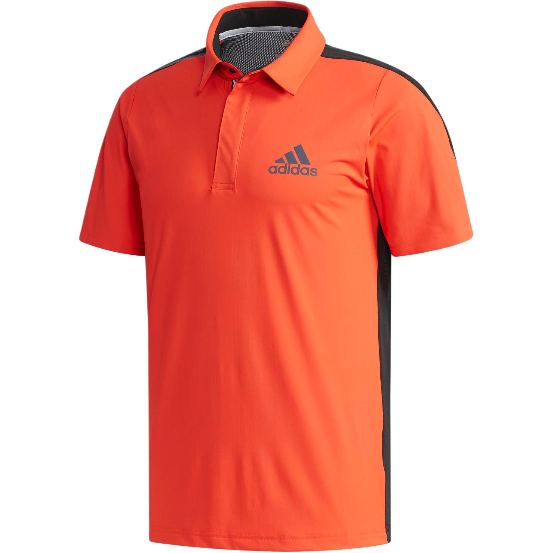 

Adidas X Golf Color Block Comfortable Short Sleeve Polo Shirt Men tops Red CV8825 S