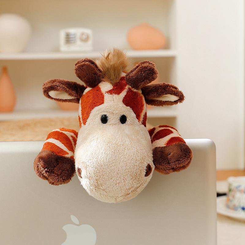 Orman Hayvanları Peluş Oyuncaklar - Aslan, Fil, Goril, Geyik Bebekler - Hayvanat Bahçesi Hediye Koleksiyonu