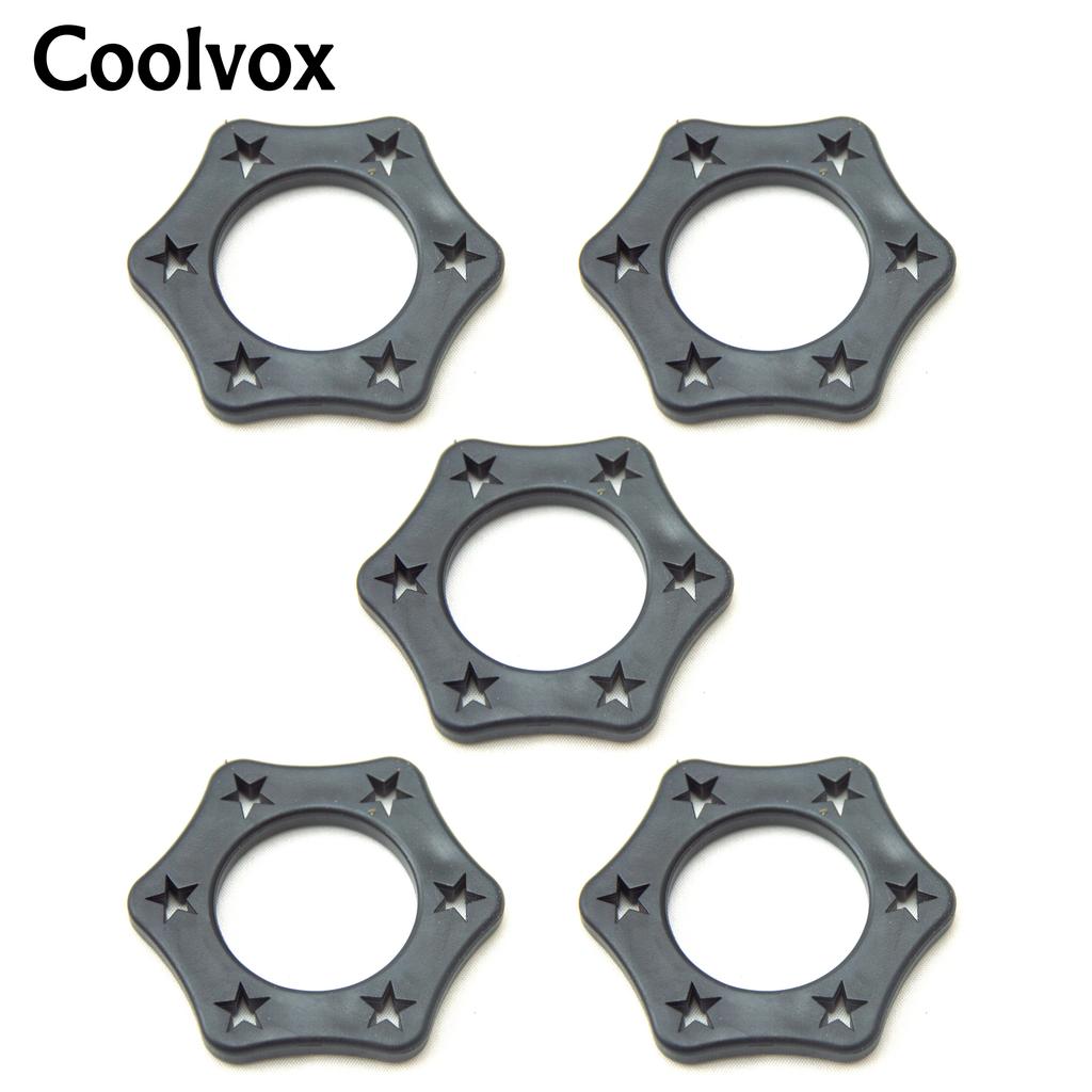 5PCS Audio Plastic Anti-Roll Device Fits standard size Wired Handheld microphone