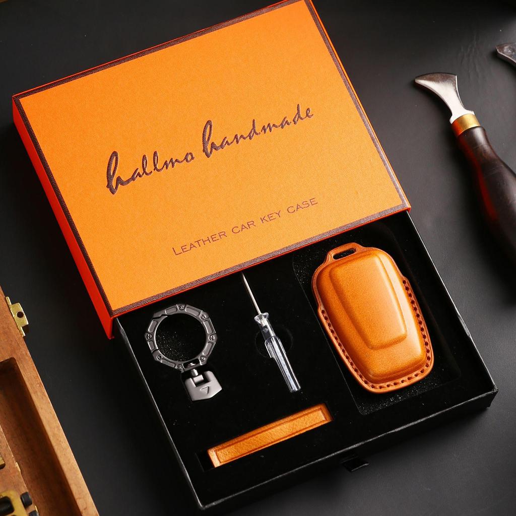 2023 Lexus LM500 Ekte Skinn Nøkkeldeksel - Spesifikt Designet for Lexus LM350h