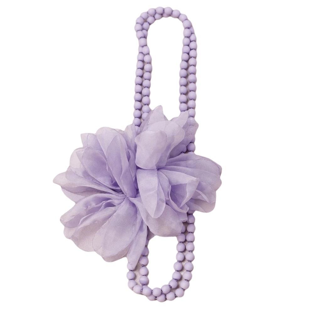 Handcrafted Glass Beads Big Flower Necklace Flower Designing Waist Chain  Everyday Outfits