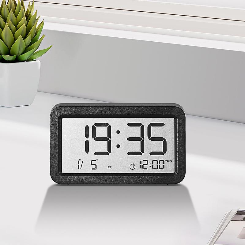 Simple and compact electronic clock digital multi-function clock bedside alarm clock mini clock student clock Q118