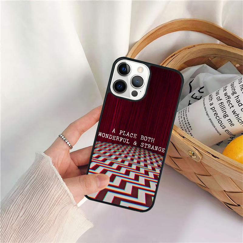 Twin Peaks poster Phone Case For iPhone 17 Air 16 15 14 11 12 13 Pro  MAX Plus coque Cover Shell