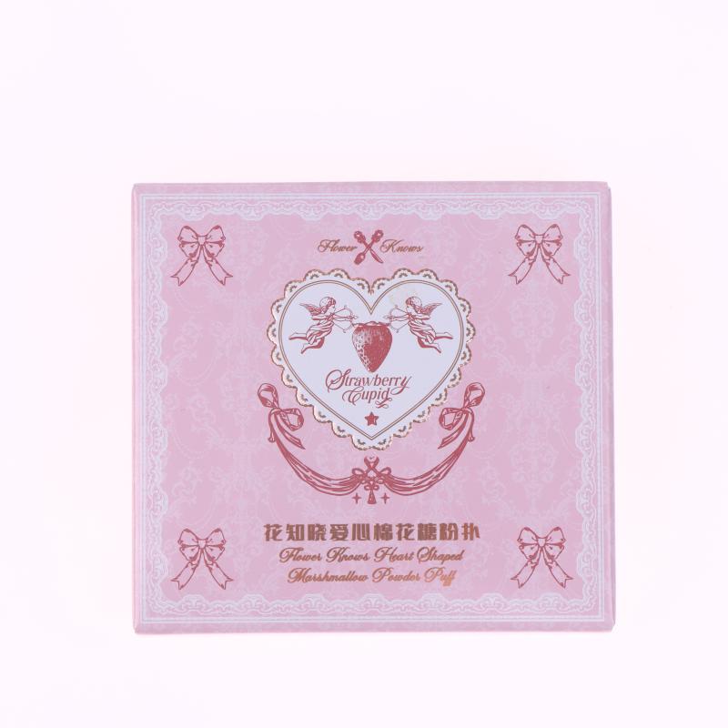 1Pcs Heart Bow Makeup Powder Puffs That Can Be Used In Both Dry And Wet Combinations Cotton Candy Air Cushion Powder Puff