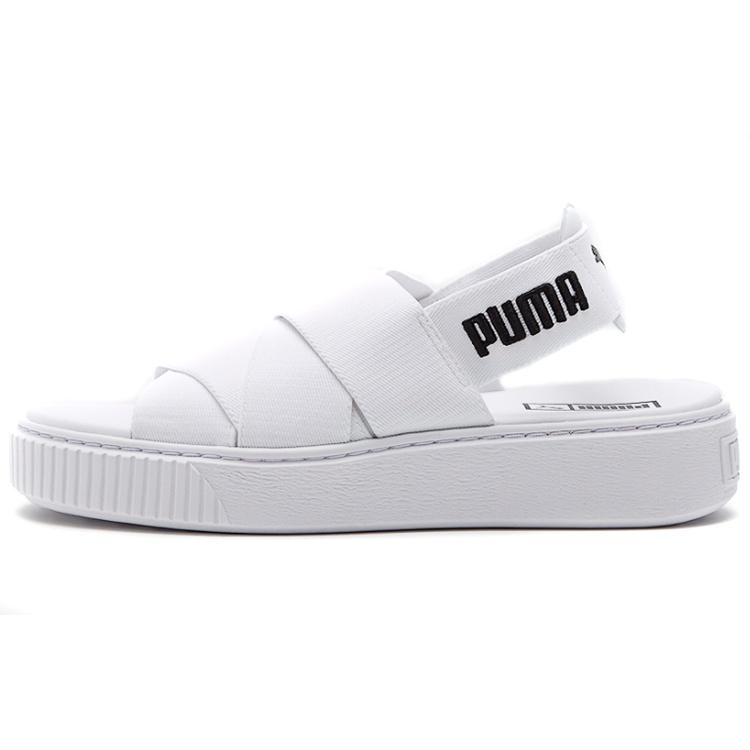 (WMNS) PUMA Platform Trace Sports sandals White Black Women s 365478-02 EU 37
