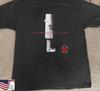 Camiseta unisex negra de la colección de la gira de Chevelle Band 2004, talla única.