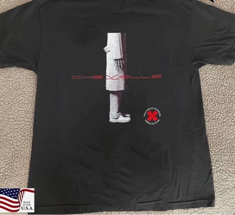 Chevelle Band 2004 Tour Collection Black All Size Shirt Unisex T-Shirt L