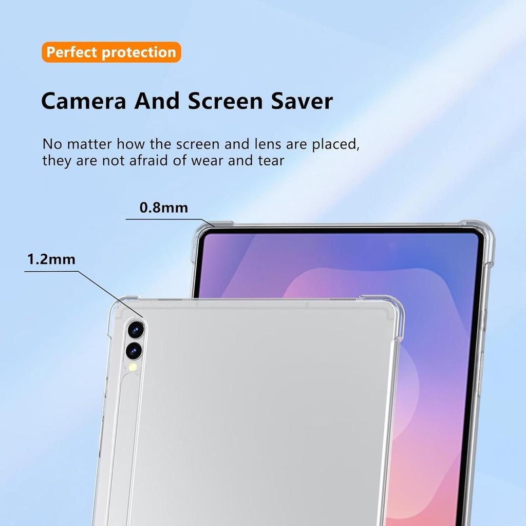 For Samsung Galaxy Tab S11 Case TPU Silicon Transparent Tablet Case Funda For Galaxy Tab SM-X730/SM-X736 5G 11inch Cover