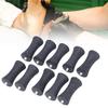10pcs Electric Callus Remover Replacement Head Black Refill Heads Electric Foot Grinder Replacement Heads for Pedi Foot File