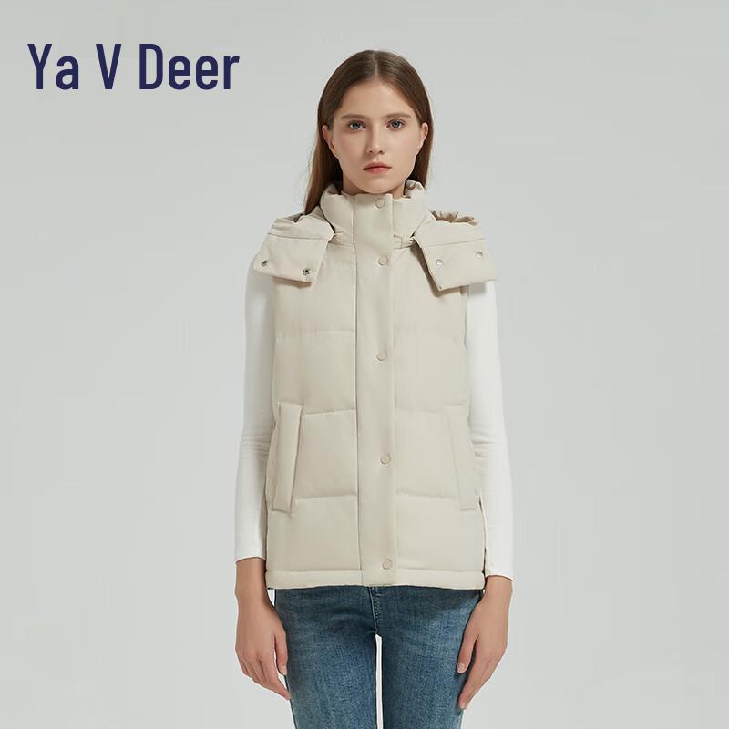 

Женский зимний стеганый пуховый жилет с капюшоном Yalu EW L