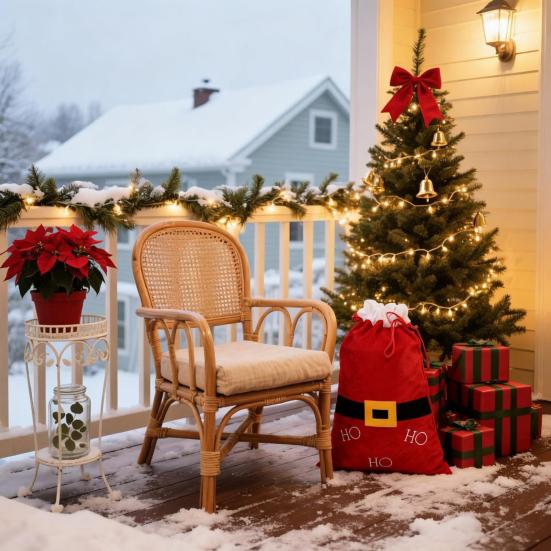 Big Velvet Santa Bag Soft Drawstring Christmas Gift Bag Extra Large Red Christmas Cloth Sack for Holiday Packaging Party Supplies