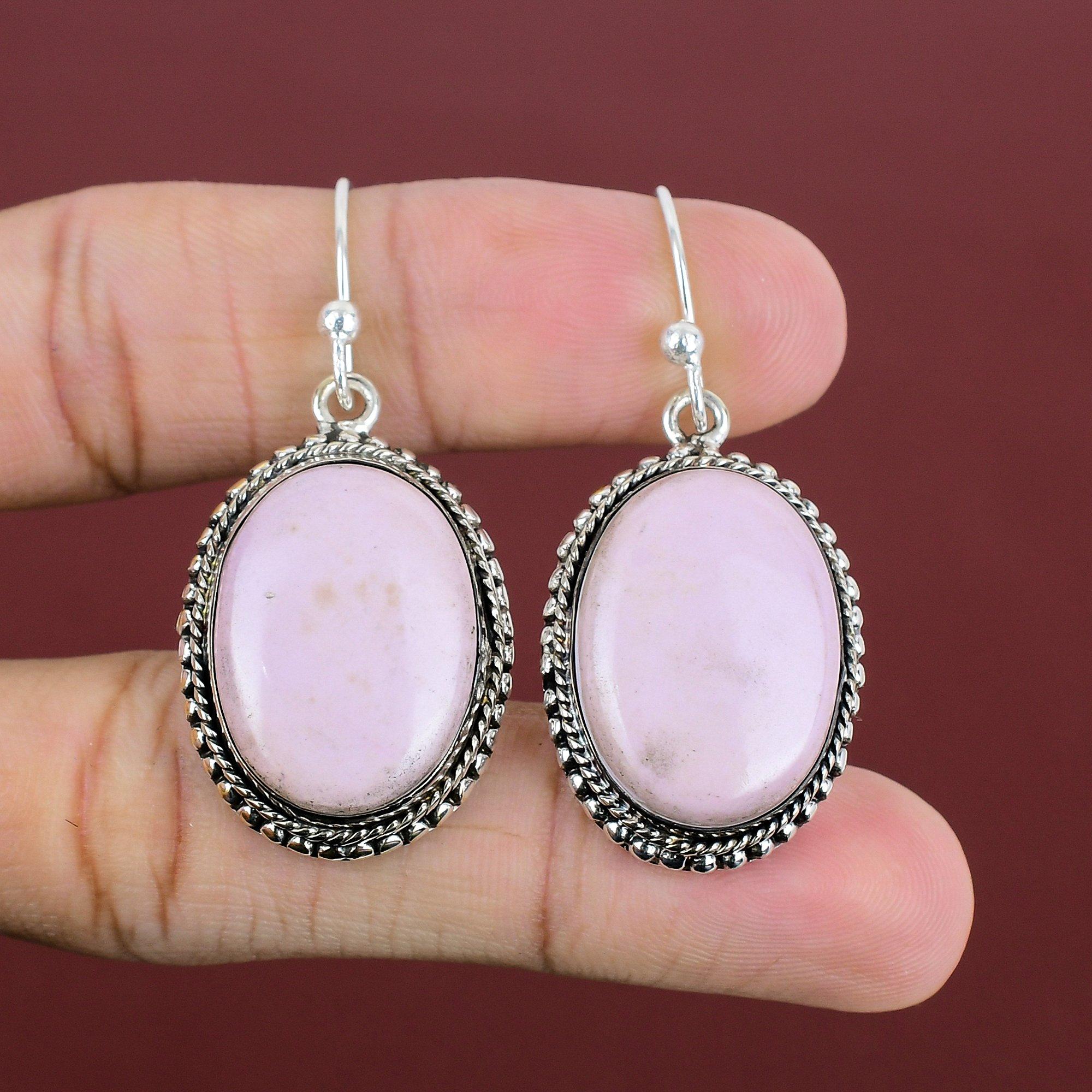 Phosphosiderite Earring Vintage Earring Handmade Antique Jewelry 925 Sterling Silver Earrings Phosphosiderite Gemstone Jewelry Gifts For Her
