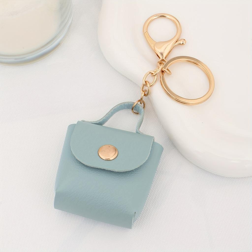 Cute Small Square Bag Keychain, Mini Storage Bag, Pendant Keychain, Mini Small Bag That Can Hold Change.