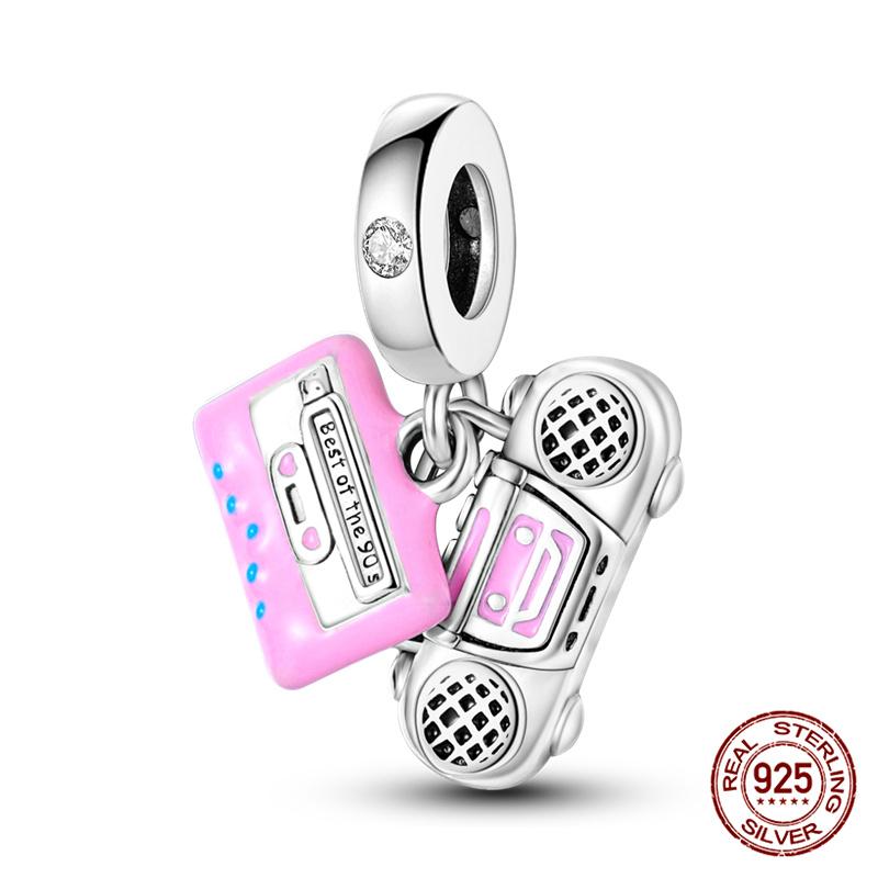 Fit Charms Fororiginal Bracelet 100% Copper Black Leica Camera Diy Jewelry Making Women'S Gift