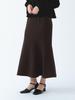 Back Slit Mermaid Skirt for Brown 1 [Ray Beams] Women,
