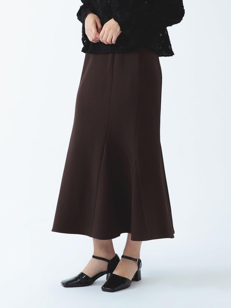 Back Slit Mermaid Skirt for Brown 1 [Ray Beams] Women,